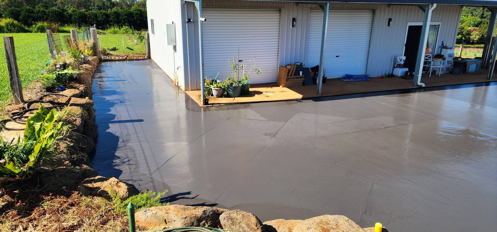 Shed slabs